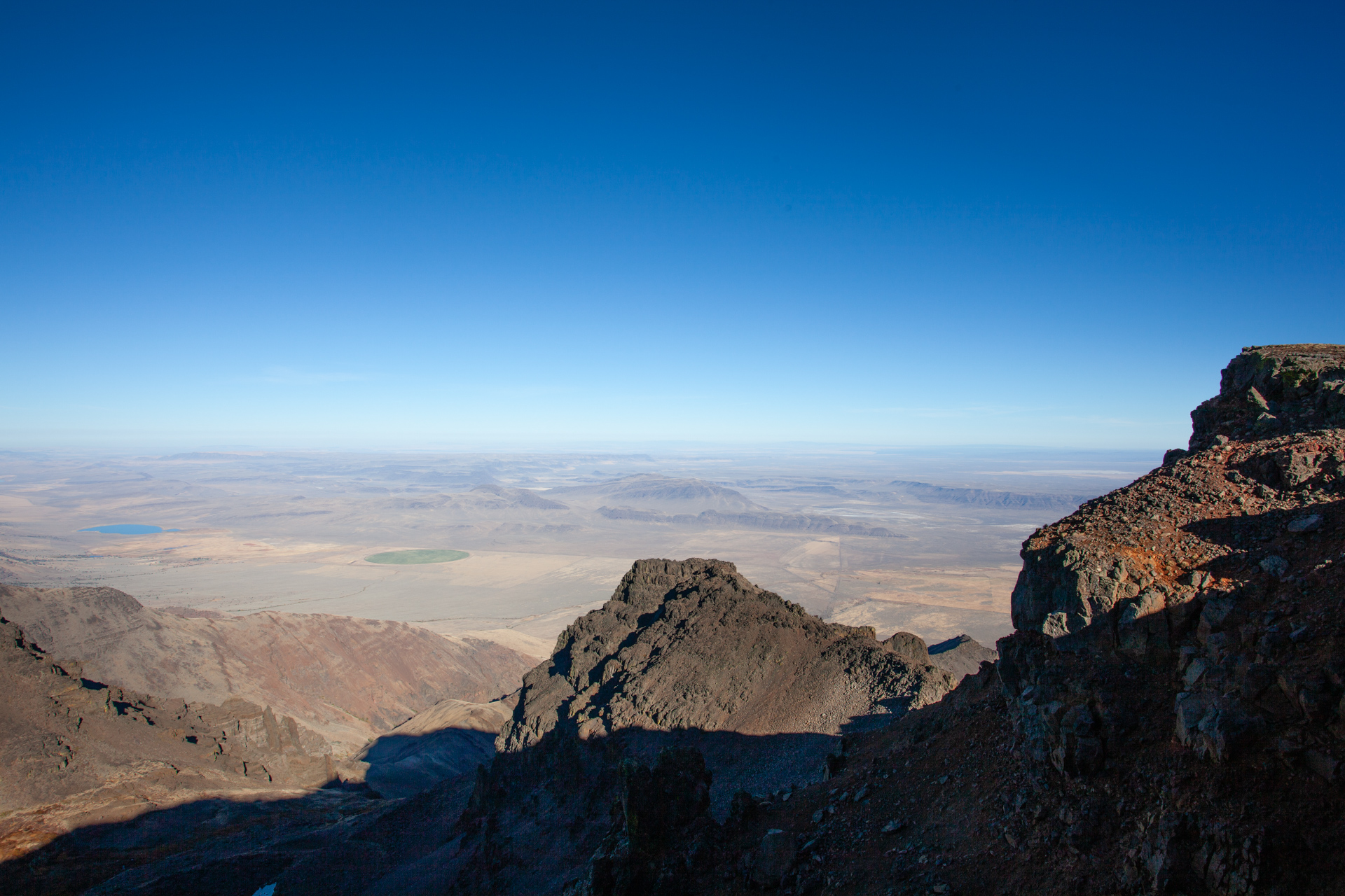 Steens Mt East Rim Overlook (October 17, 2012)